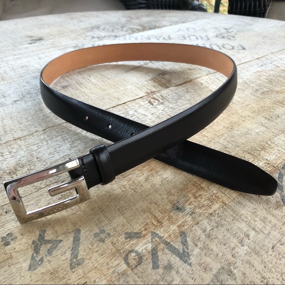 Gucci Other - Gucci Logo Leather Belt NWOT